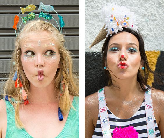 Imagem via: Pinterest Fantasia para o carnaval