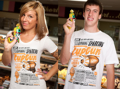 Limited Edition Johnny Cupcakes “Cupgun” T-Shirt