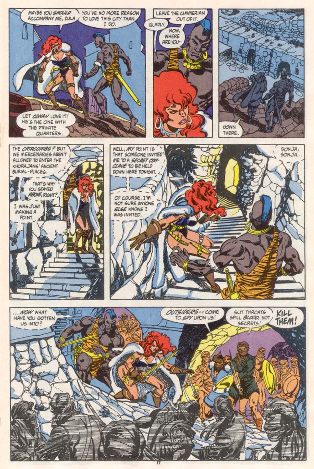 Read online Conan the Barbarian (1970) comic -  Issue #246 - 14