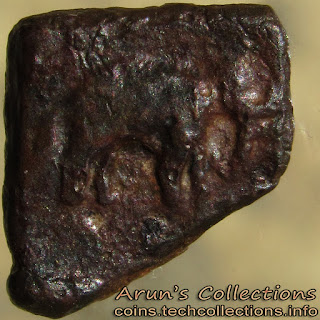 [SCR001] Sangam Age Cheras - Tiny square copper coin