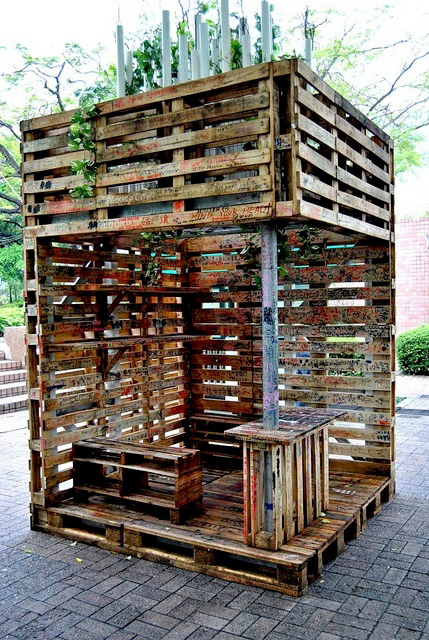 12 formas creativas de reutilizar pallets viejos - EcoSiglos