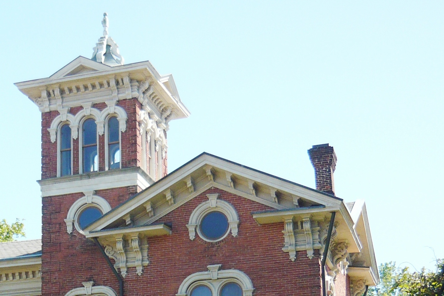 The Picturesque Style Italianate Architecture The Silas M. Clark