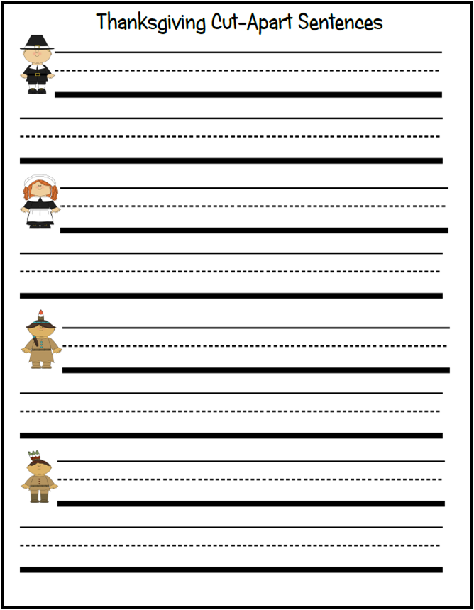 First Grade Fairytales Thanksgiving Cut Apart Sentences first-grade-fairytales-thanksgiving-cut-apart-sentences
