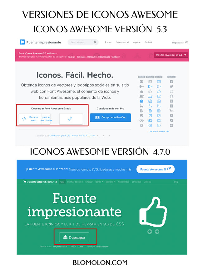 versiones de iconos font awesome versiones_de_iconos_font_awesome