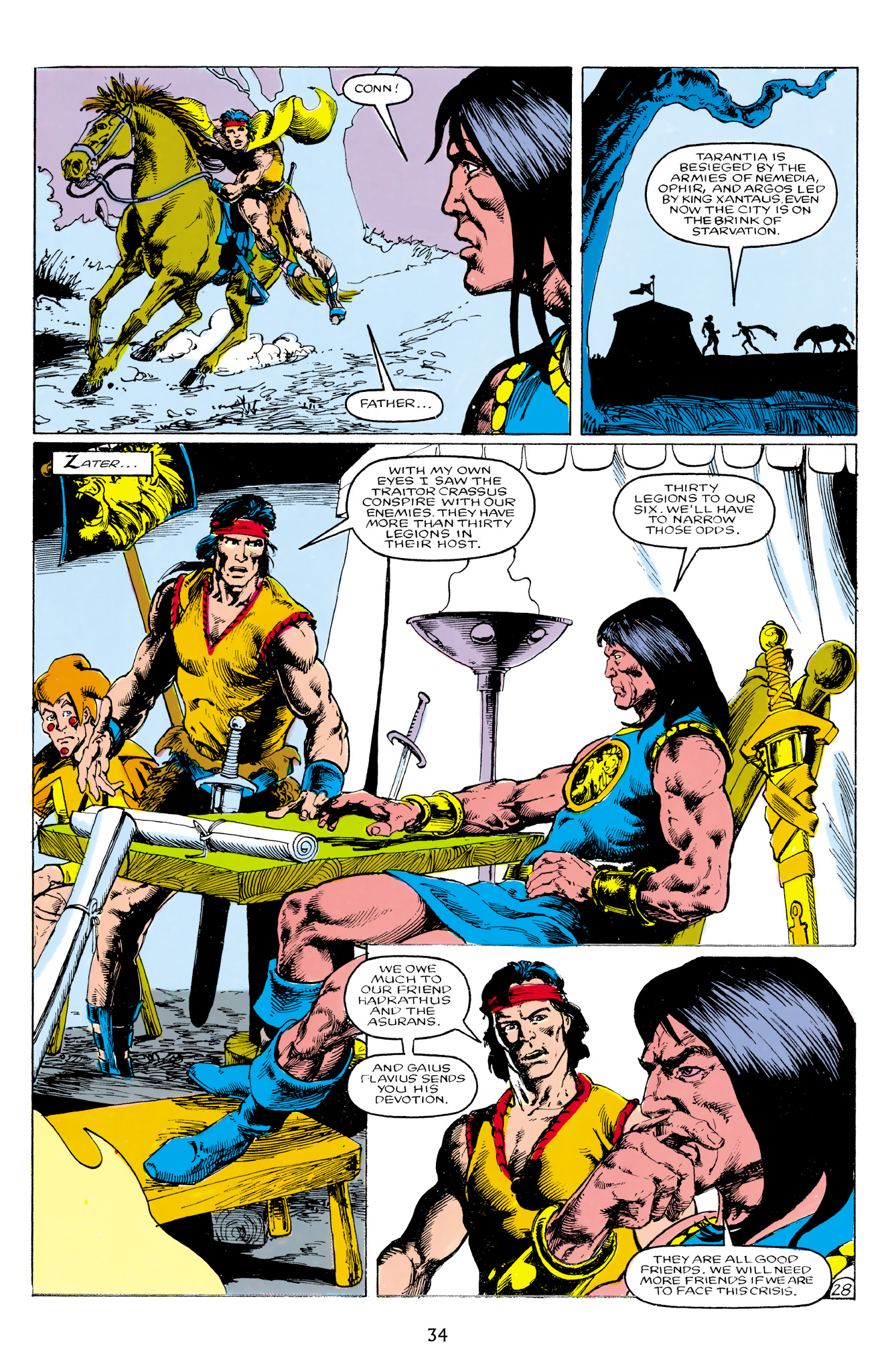Read online The Chronicles of King Conan comic -  Issue # TPB 7 (Part 1) - 35