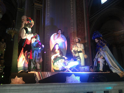 The Nativity made in Patzcuaro that is now at the Vatican
