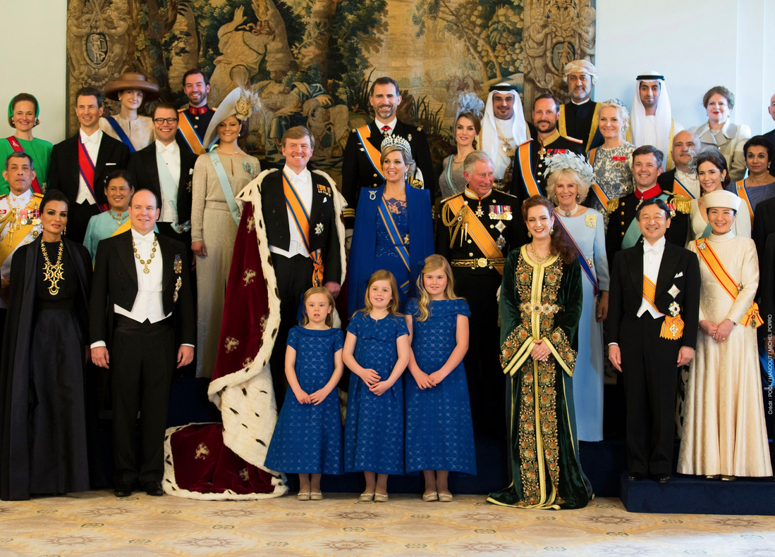 Eurohistory The Netherlands Official Photo Of The Royals Attending