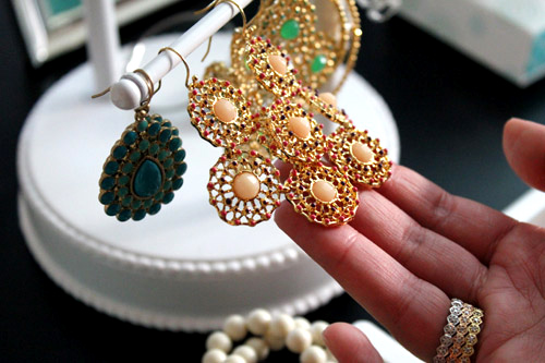 Miami Blogger Stella Dot Trunk Show Garden Party Chandelier Earrings In Ivory