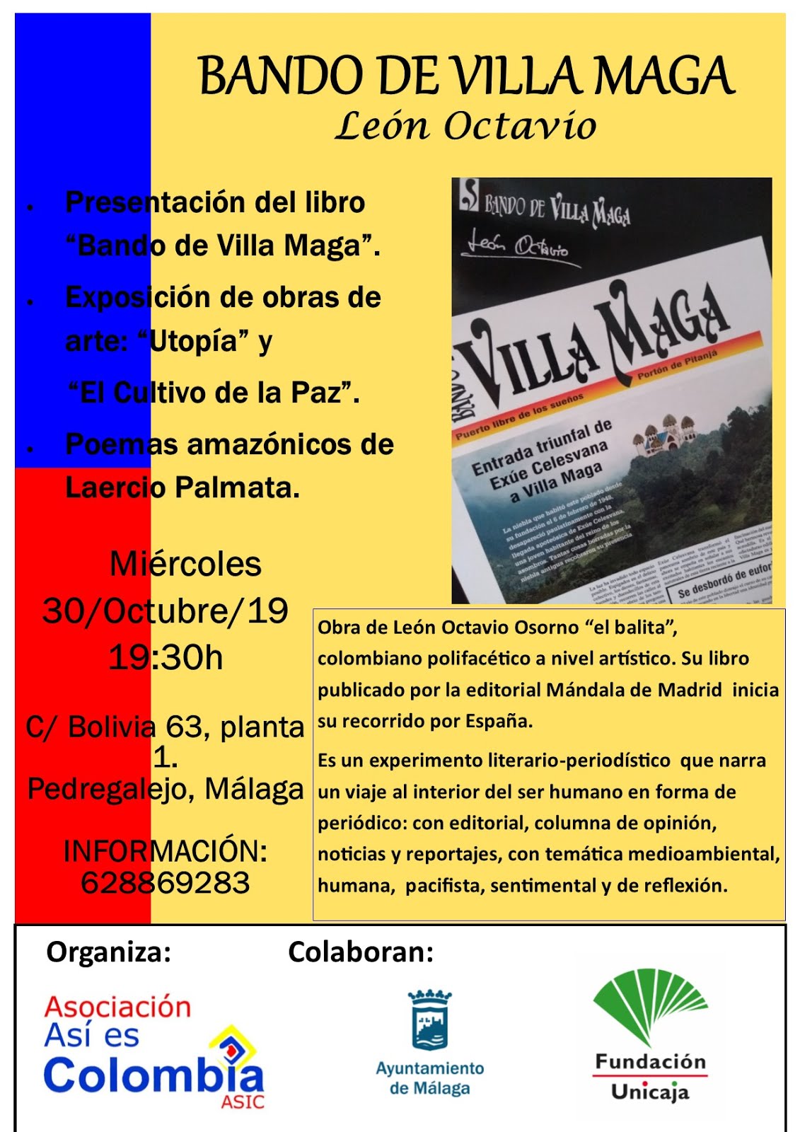 PRESENTACIÓN DEL LIBRO "BANDO DE VILLA MAGA"