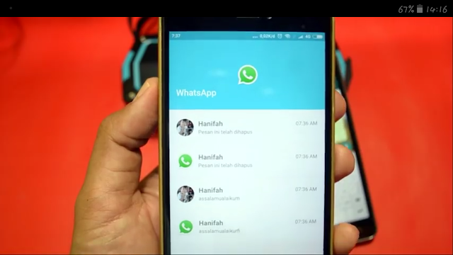 Cara Mudah Mengetahui Isi Pesan WhatsApp Yang Dihapus Cara Mudah Mengetahui Isi Pesan WhatsApp Yang Dihapus