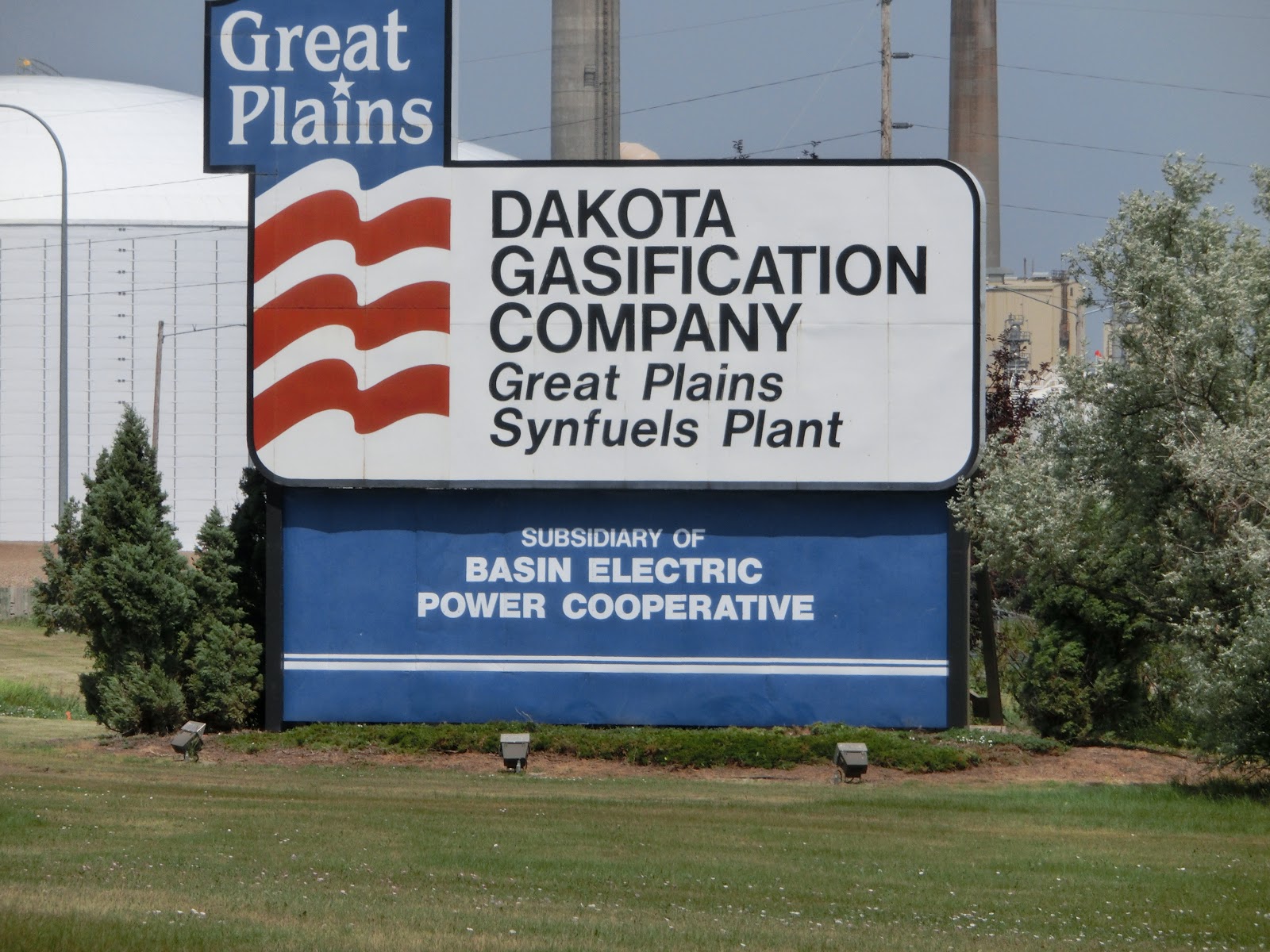 Beulah, ND Dakota Gasification Company Great Plains Synfuels Plant