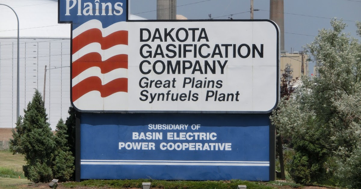 Beulah, ND Dakota Gasification Company Great Plains Synfuels Plant