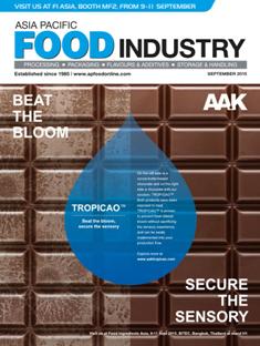 Asia Pacific Food Industry 2015-06 - September 2015 | ISSN 0218-2734 | CBR 96 dpi | Mensile | Professionisti | Alimentazione | Bevande | Cibo
Asia Pacific Food Industry is Asia’s leading trade magazine for the food and beverage industry. Established in 1985, APFI is the first BPA-audited magazine and the publication of choice for professionals throughout the industry with its editorial coverage on the latest research, innovative technologies, health and nutrition trends, and market reports.