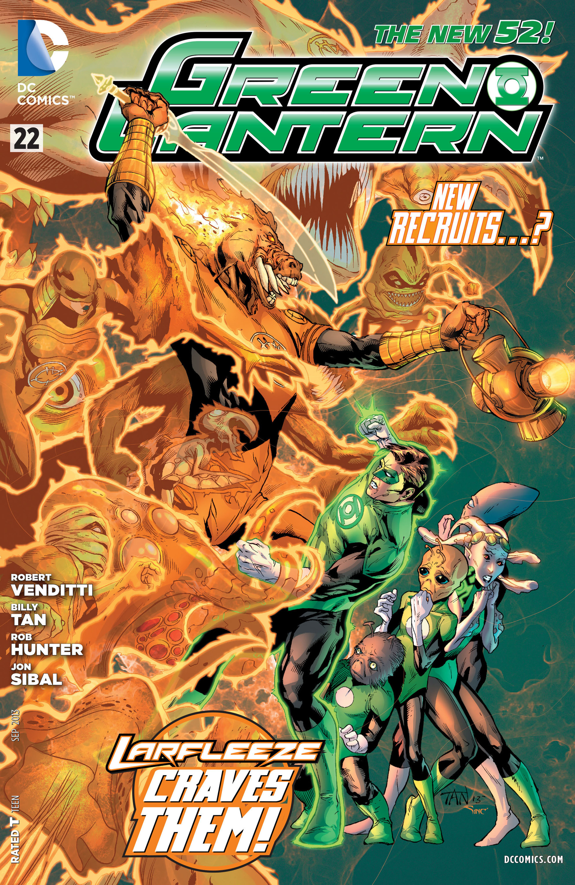 Read online Green Lantern (2011) comic -  Issue #22 - 1
