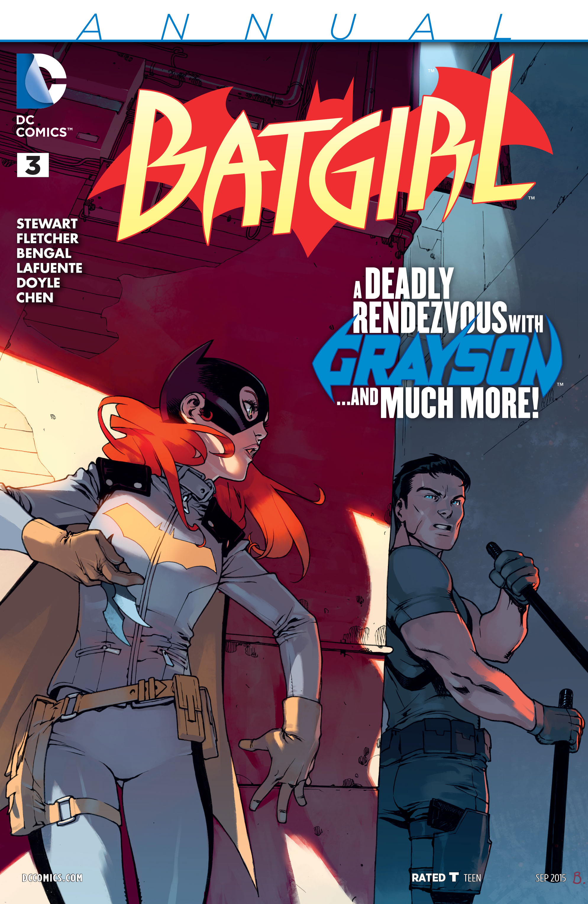 Read online Batgirl (2011) comic -  Issue # Annual 3 - 1