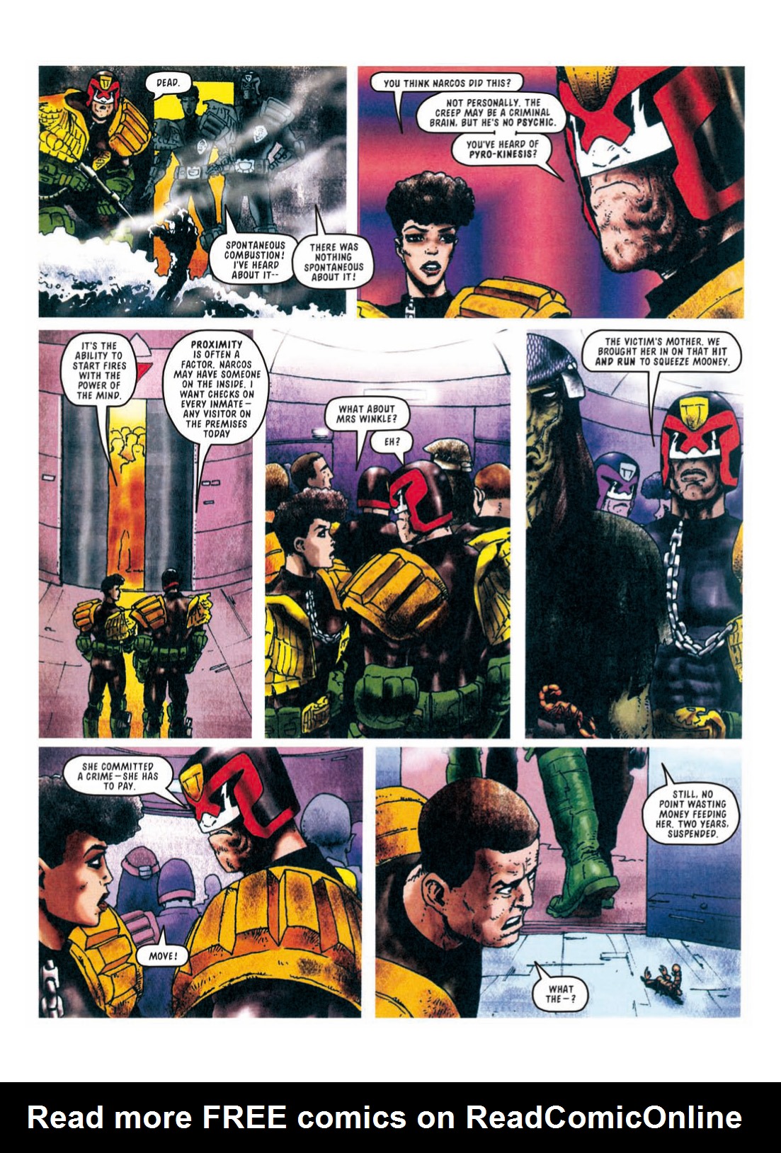 Read online Judge Dredd: The Complete Case Files comic -  Issue # TPB 23 - 157