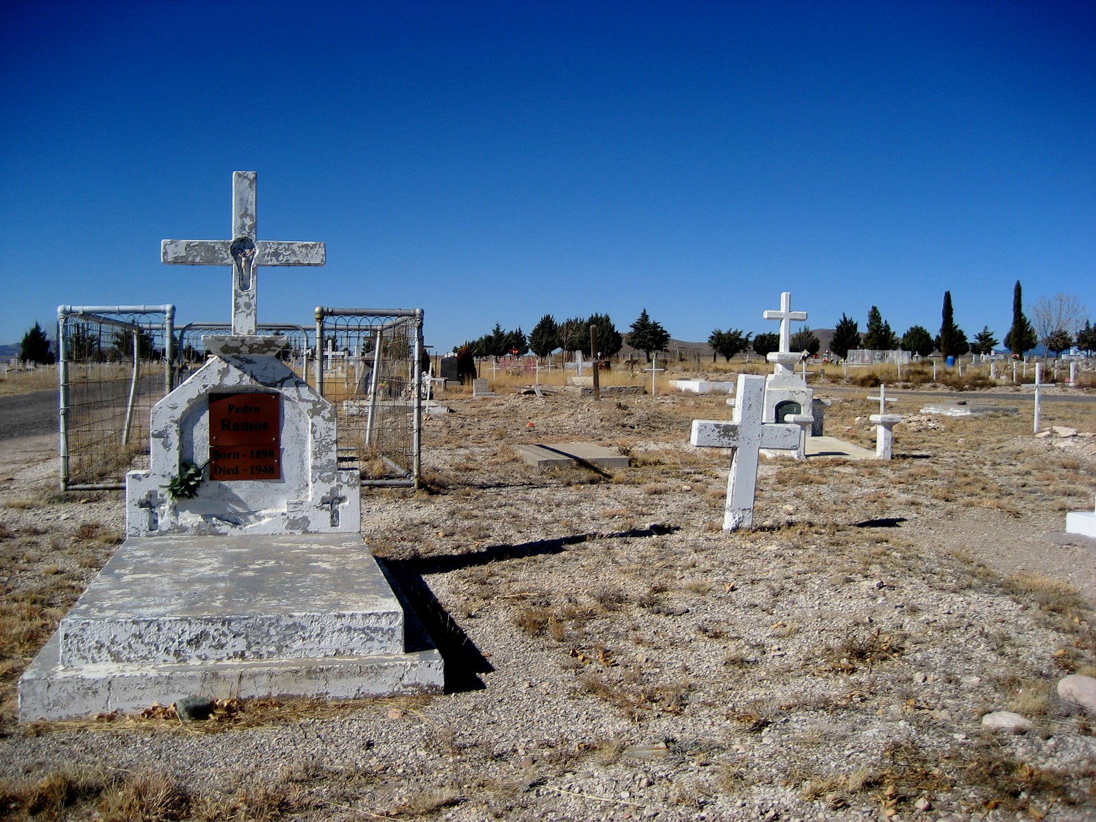 Living Rootless Hurley, New Mexico Cemetery