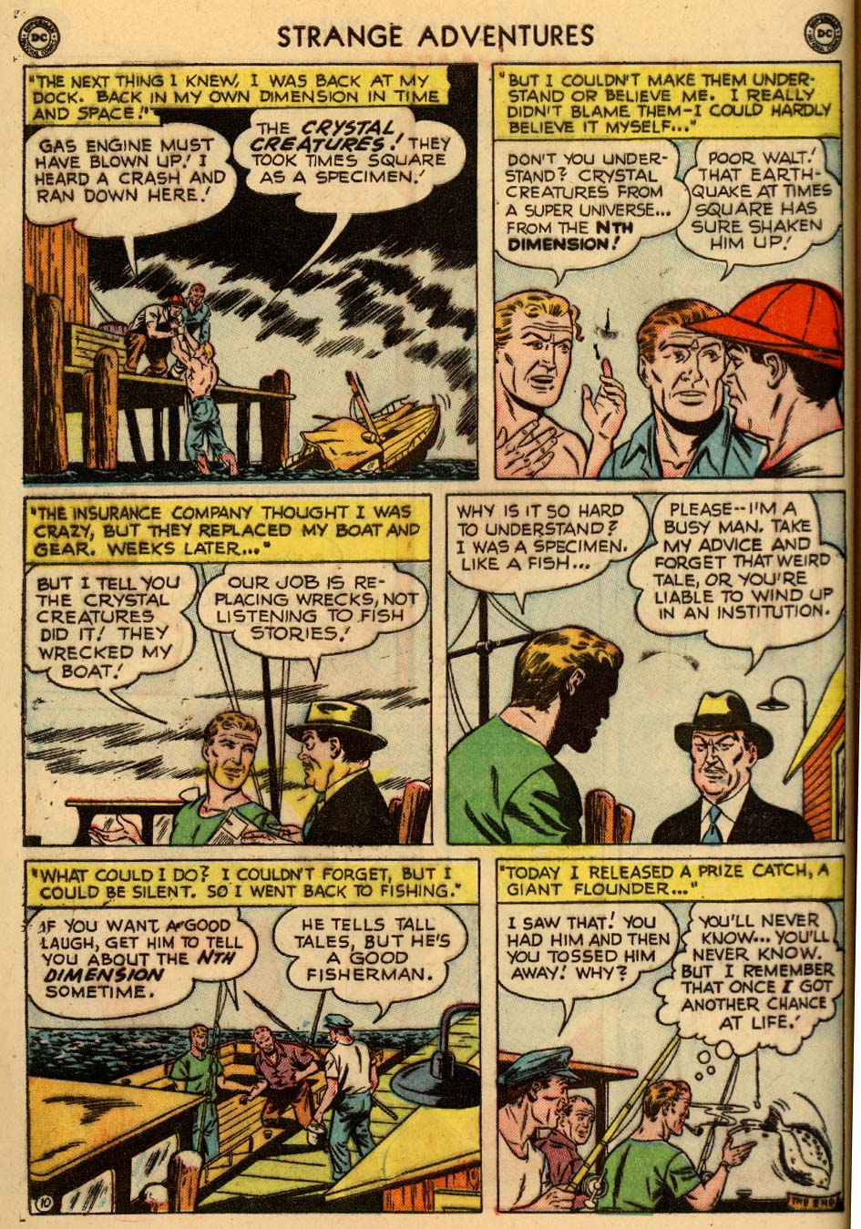 Read online Strange Adventures (1950) comic -  Issue #4 - 12