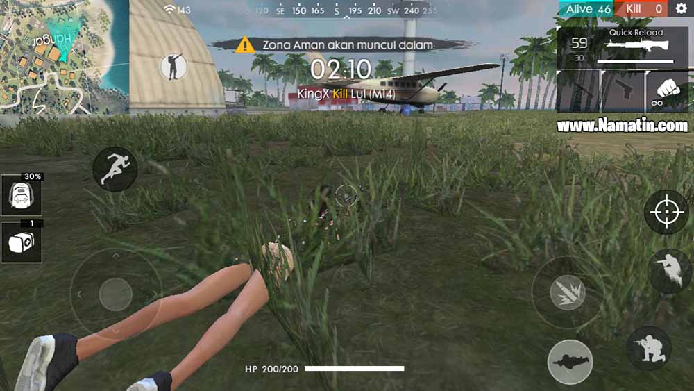 Cheat free fire kebal android