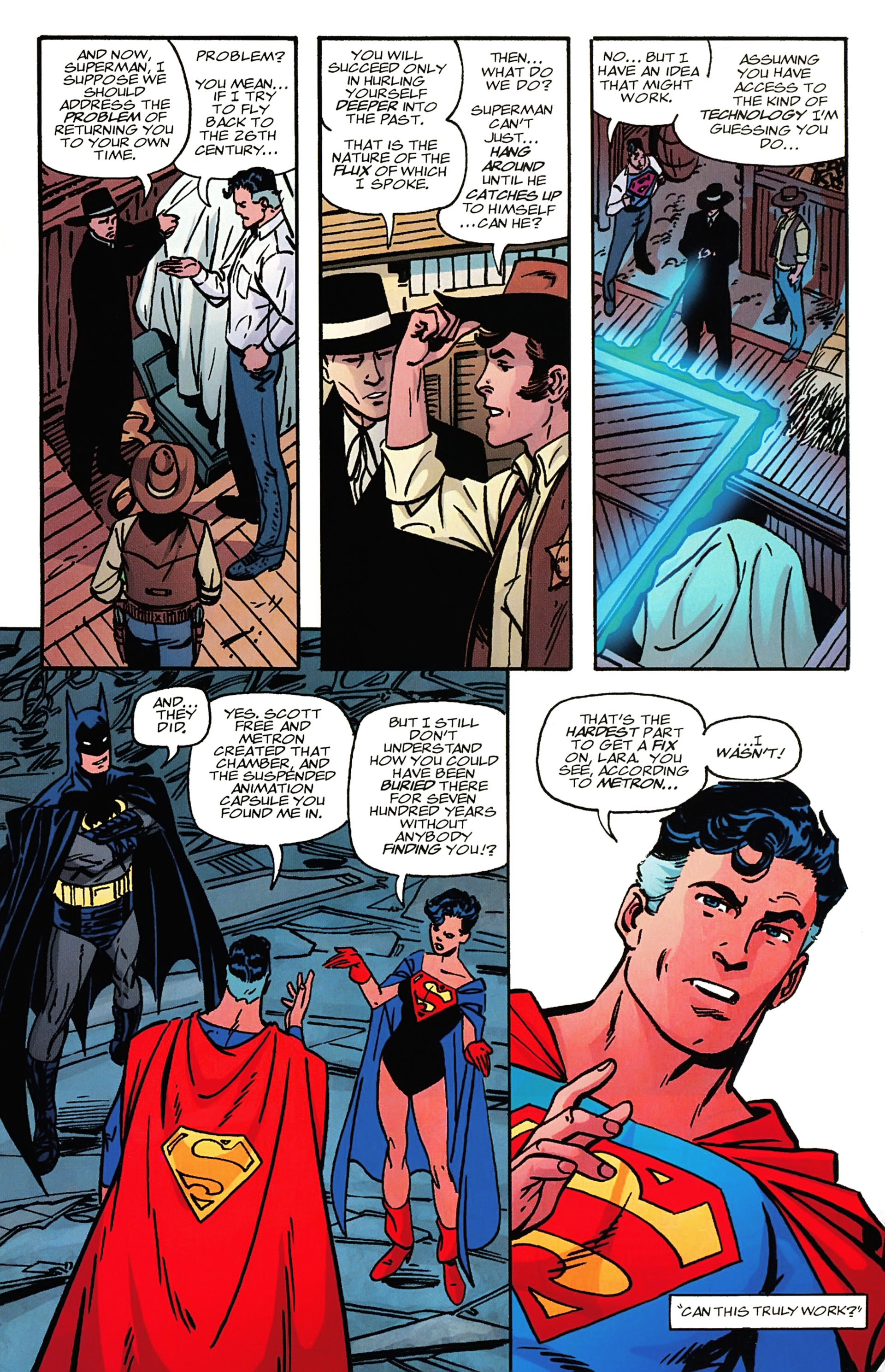 Read online Superman & Batman: Generations III comic -  Issue #8 - 21