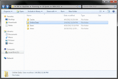  NBA 2K12 Online Data Download & How to Install Tutorial