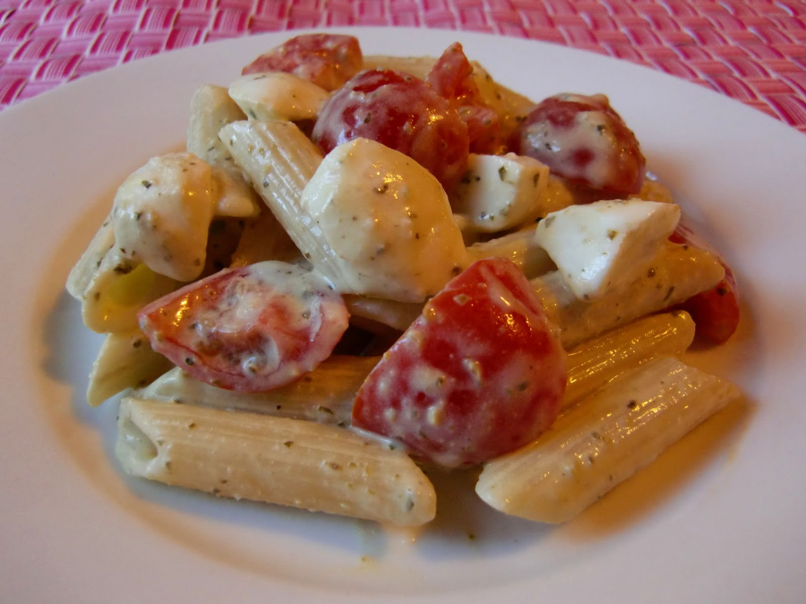 Rezept Mozzarella-Pesto-Nudelsalat