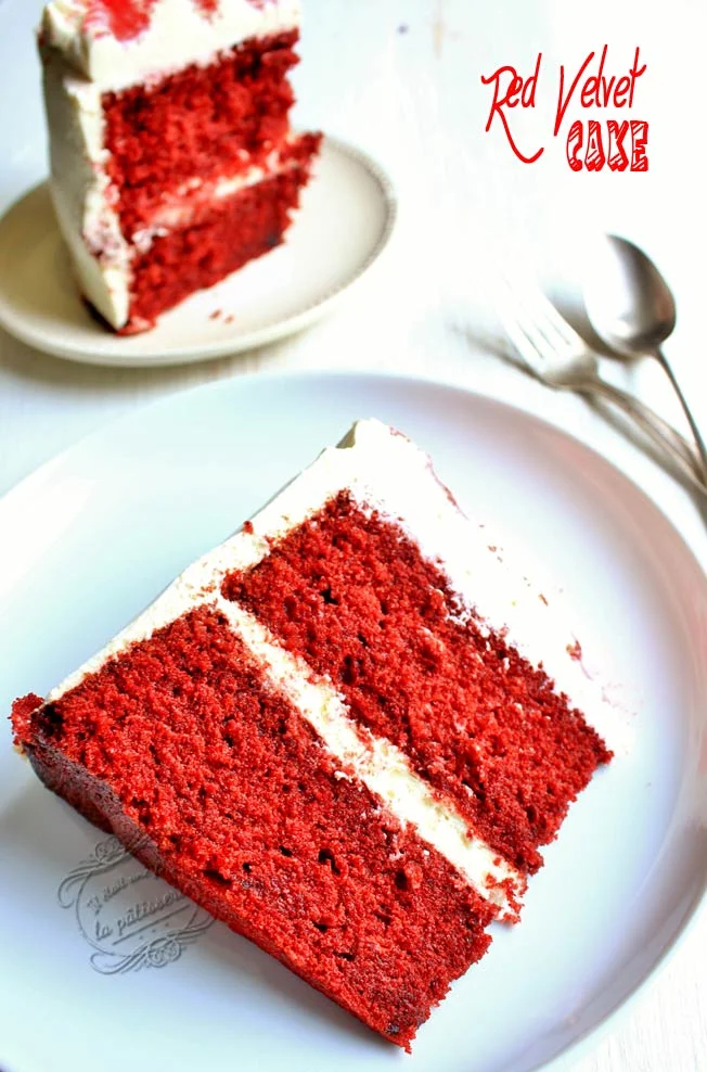 red velvert cake moelleux