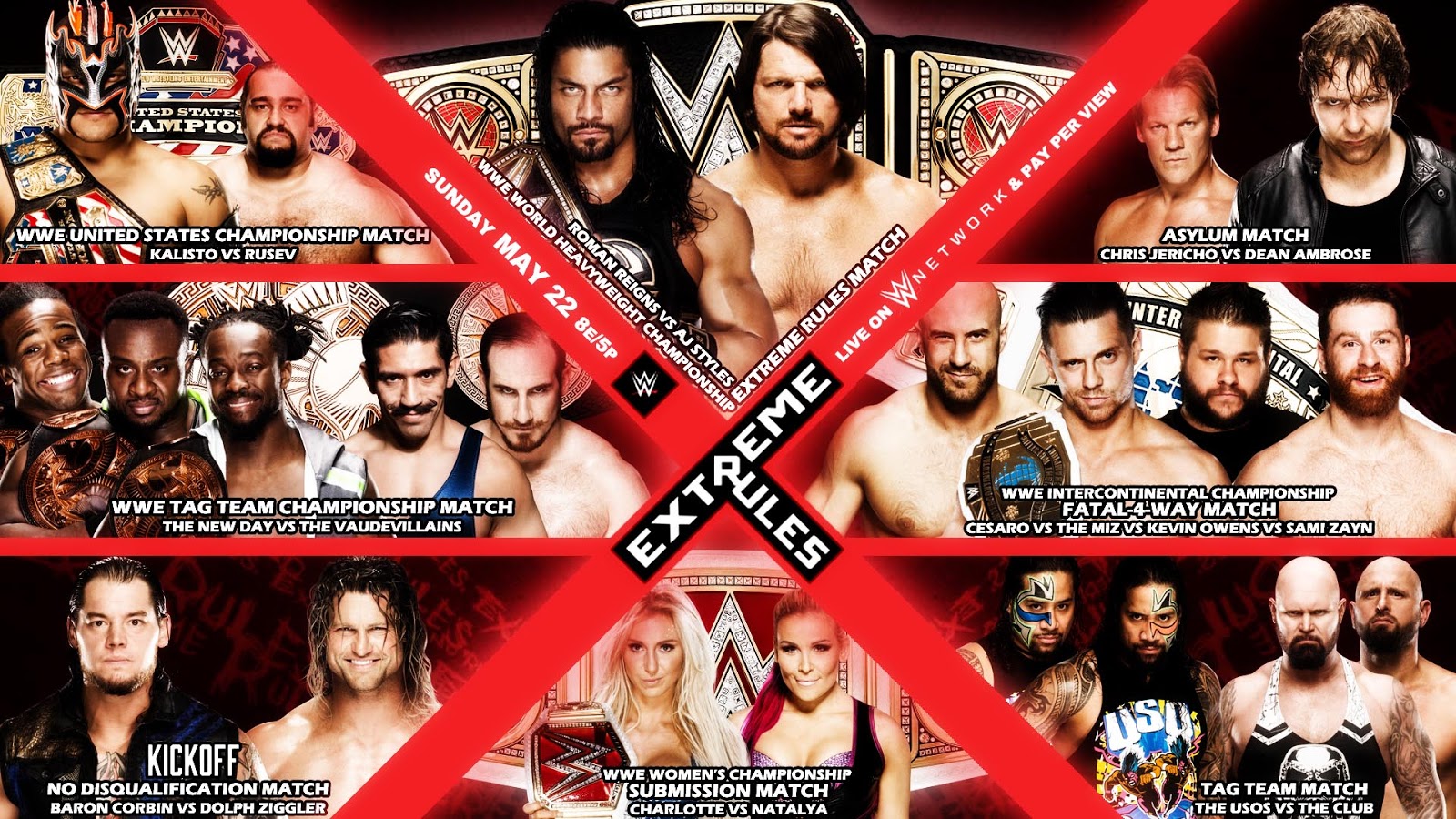 Wwe Extreme Rules 2016 Wwe Extreme Rules 2016