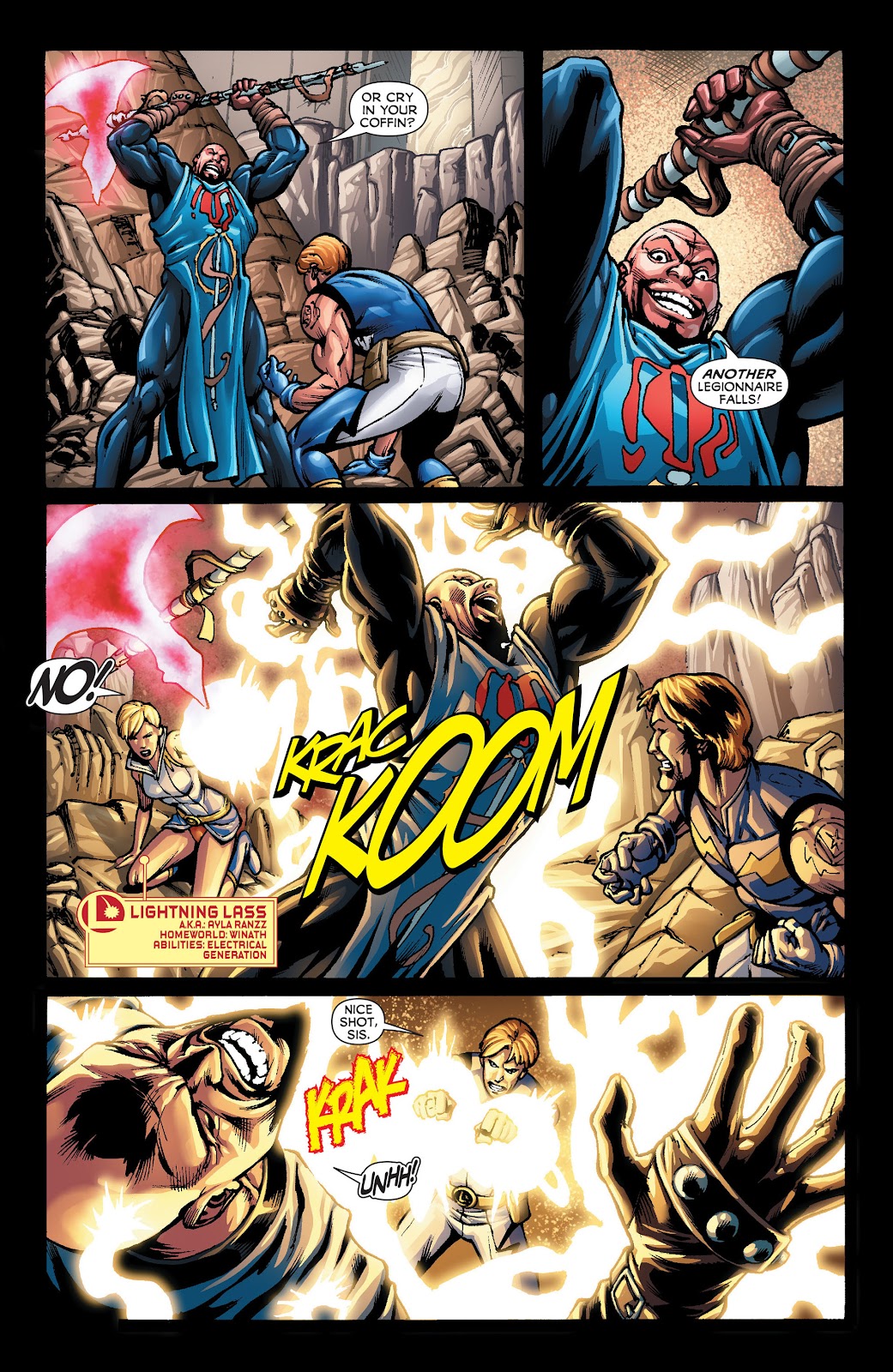 Legion of Super-Heroes (2011) Issue #22 #23 - English 6