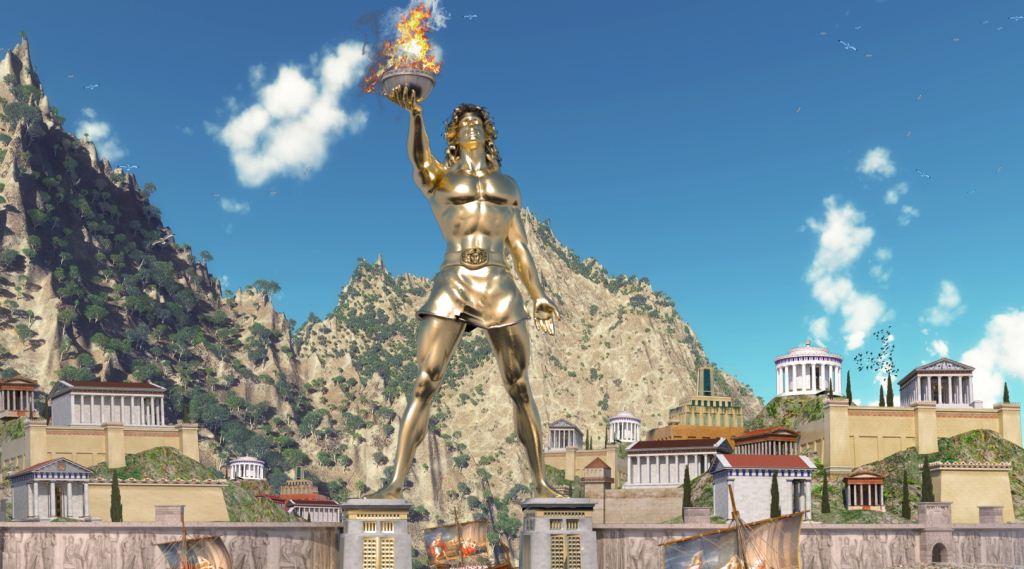 Colossus Adalah patung perunggu dewa Matahari dari Rhodes Colossus Adalah patung perunggu dewa Matahari dari Rhodes