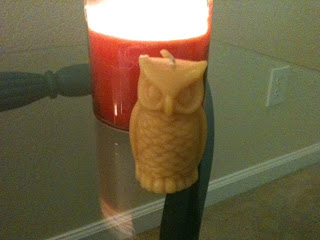 candle sitting