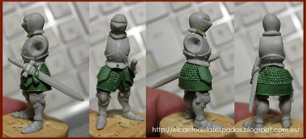 Caballero-Reichguard-Reiksguard-a-Pie-Knight-On-Foot-Green-warhammer