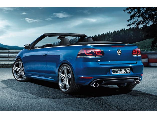 The new VW Golf R Convertible, the first official images and details ...