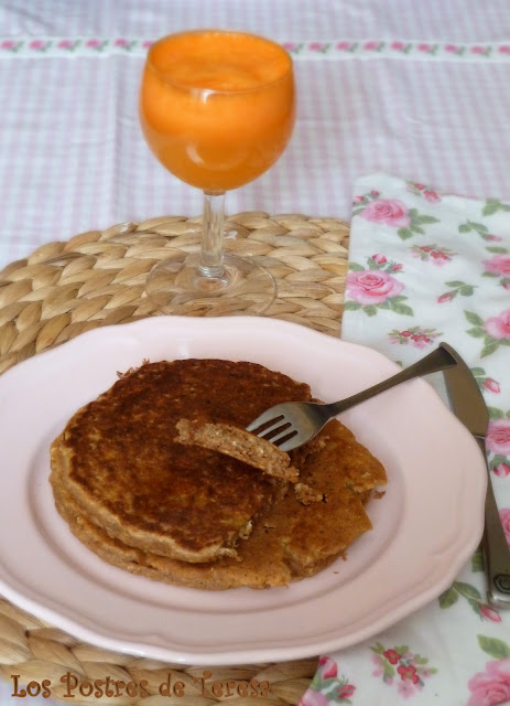  Desayunos de fin de semana: Tortitas de Harina de Espelta y Manzana 