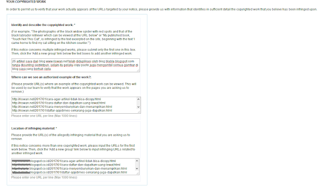 Cara Melaporkan Pencurian Artikel (Blogger Copas) ke Google DMCA Cara Melaporkan Pencurian Artikel (Blogger Copas) ke Google DMCA