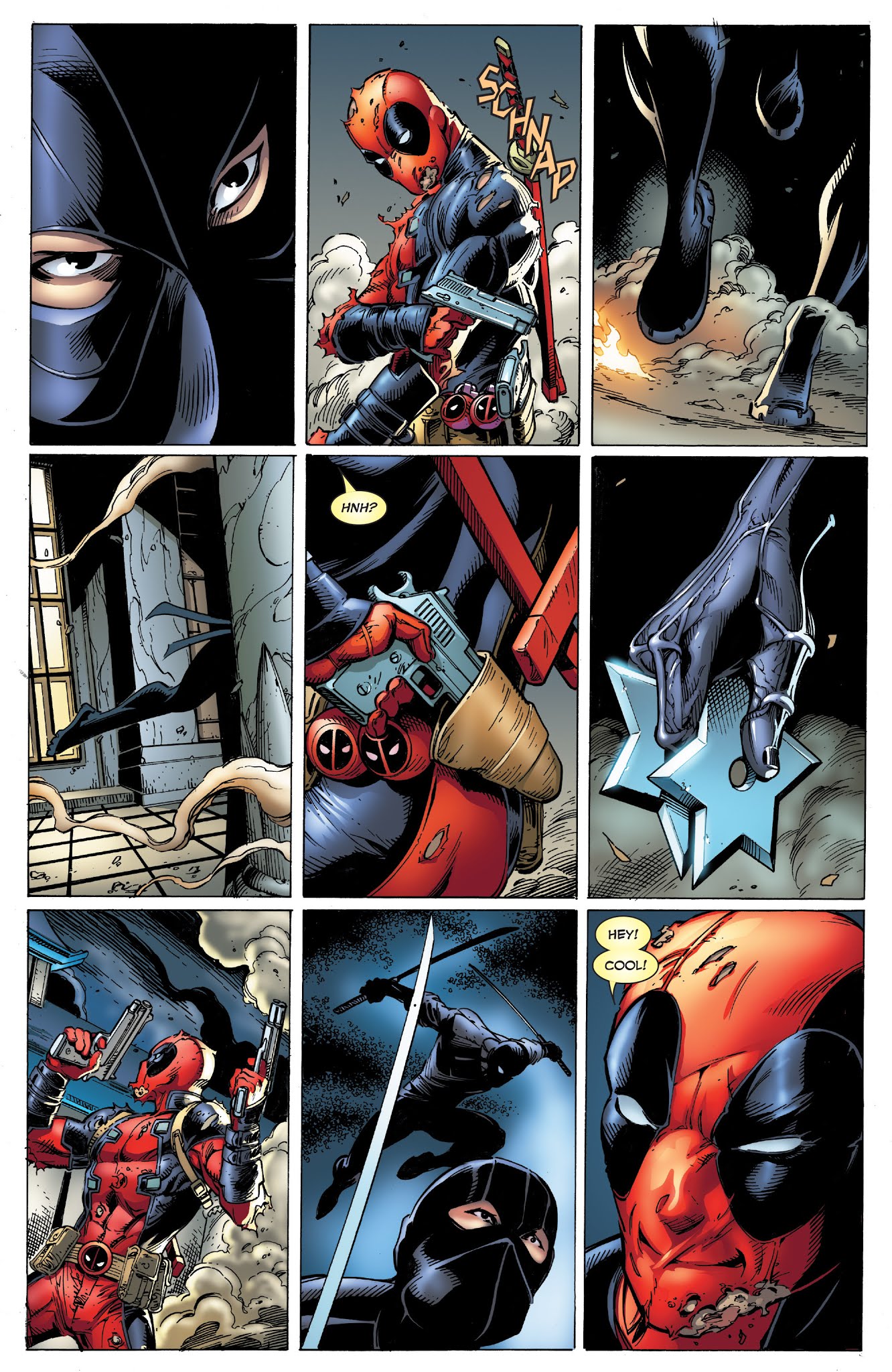 Read online Deadpool: Assassin comic -  Issue #1 - 17