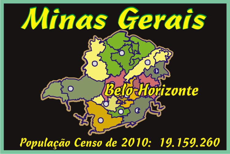 Minas Gerais 853 Municipios