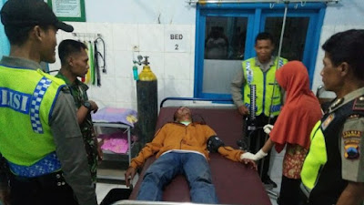 Tak Menguasai Jalan, Ahmad Ridwan Warga Desa Tersidilor Ditemukan Terkapar Dipinggir Jalan Pituruh-Klepu