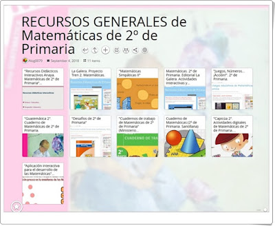 "11 RECURSOS GENERALES de Matemáticas de 2º de Primaria"