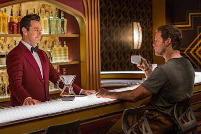 Passengers Chris Pratt and Michael Sheen Image 1 (20)