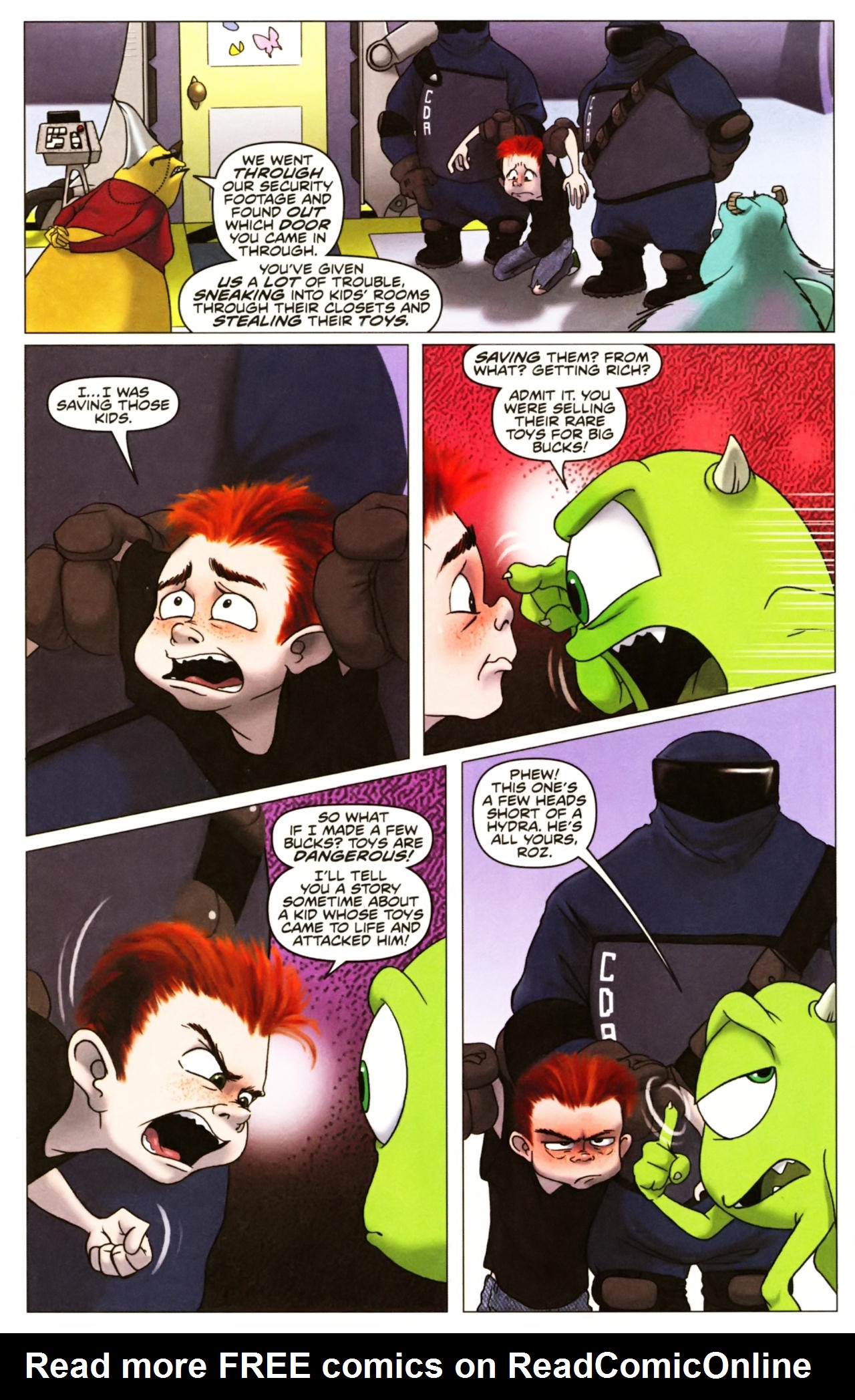 Read online Monsters, Inc: Laugh Factory comic -  Issue #3 - 23
