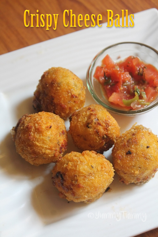 Crispy Cheese Balls Recipe Paneer & Cheese Balls Recipe Yummy Tummy