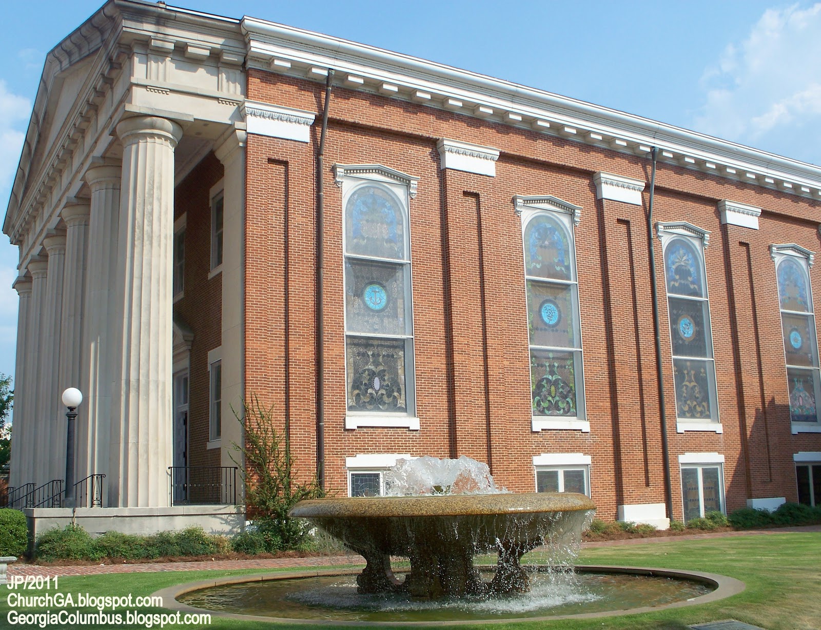 Churchs Religion GA.FL.AL.CHURCH First Baptist Catholic Methodist