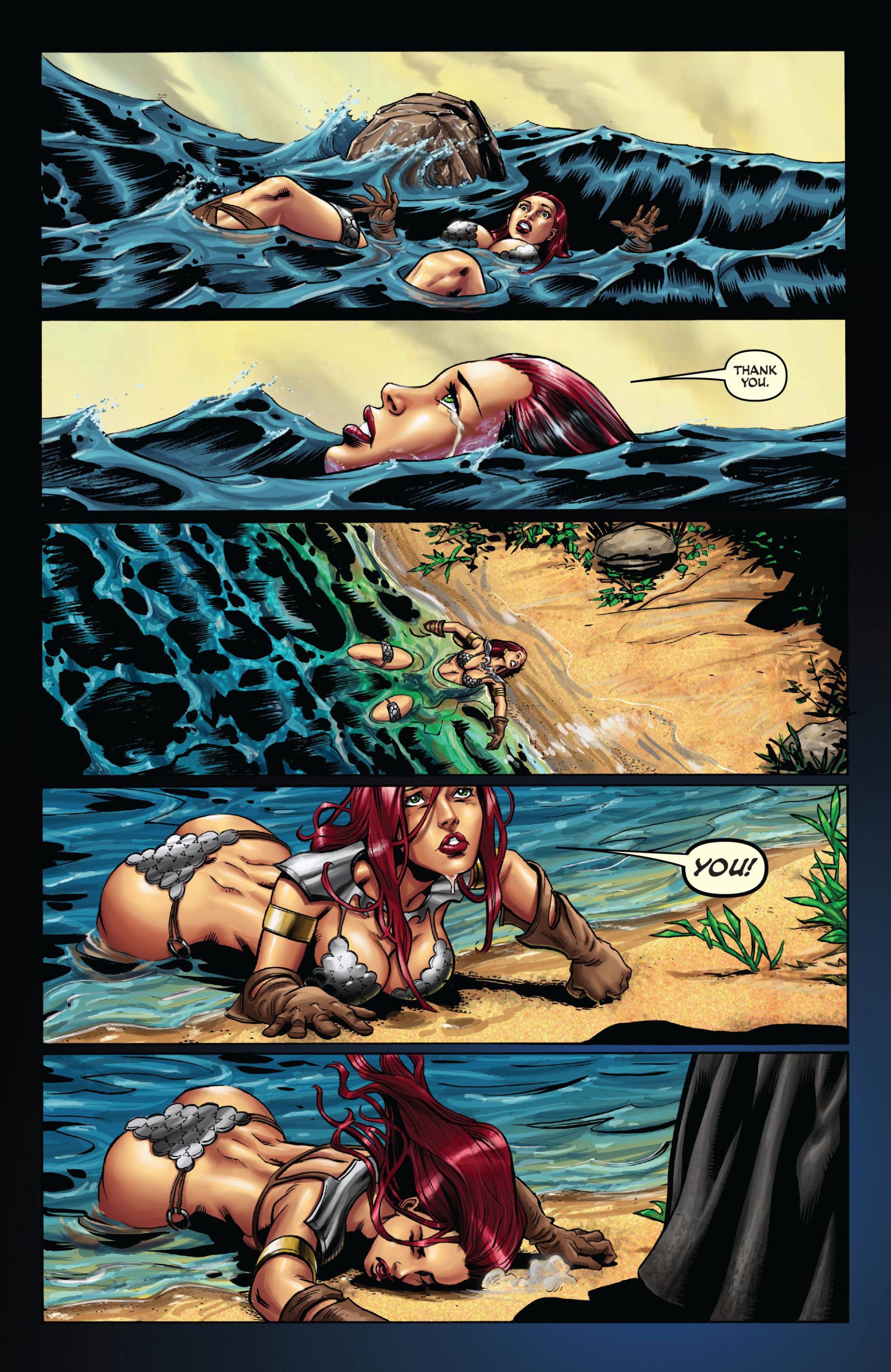Read online Red Sonja (2005) comic -  Issue #33 - 21