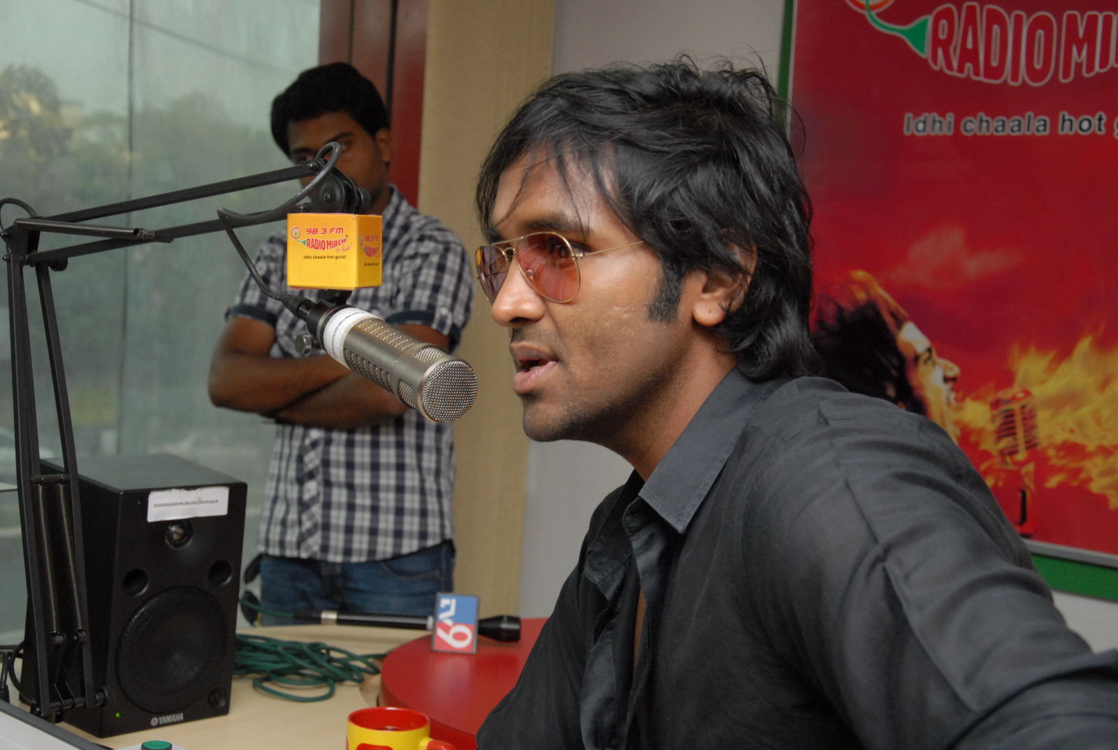 Manchu Vishnu at Denikaina Ready Audio Premier in Radio Mirchi