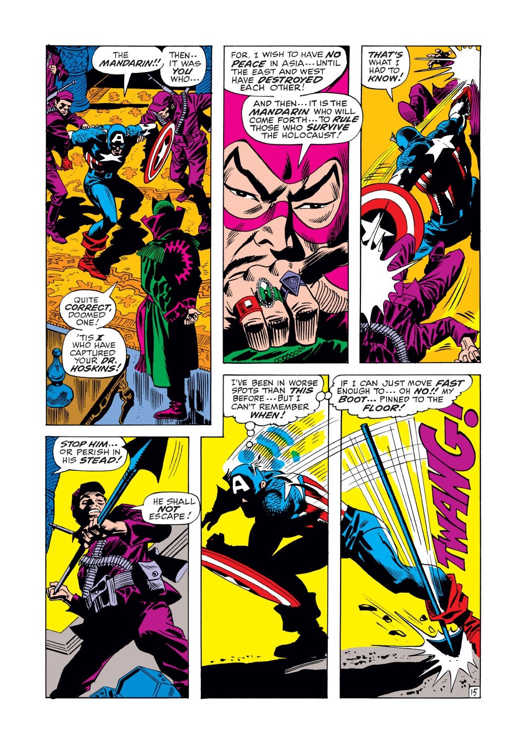 Captain America (1968) Issue #125 #39 - English 15