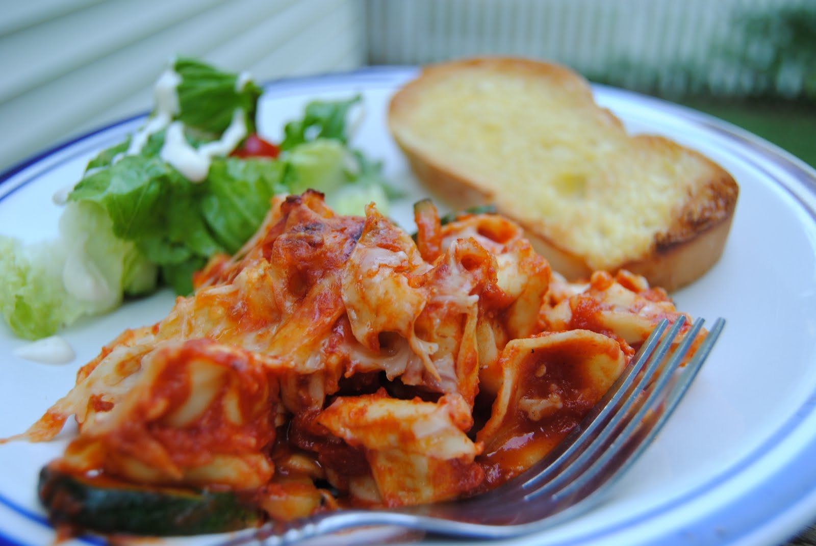 Tasty Sensations Baked Tortellini in Marinara