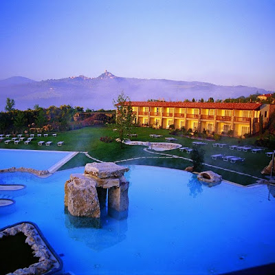 Hotel, Spa y Aguas Termales en Tuscana, Italia.