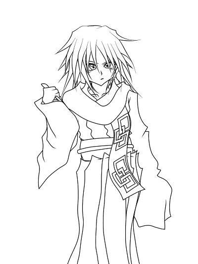 Tetsuko - LineArt