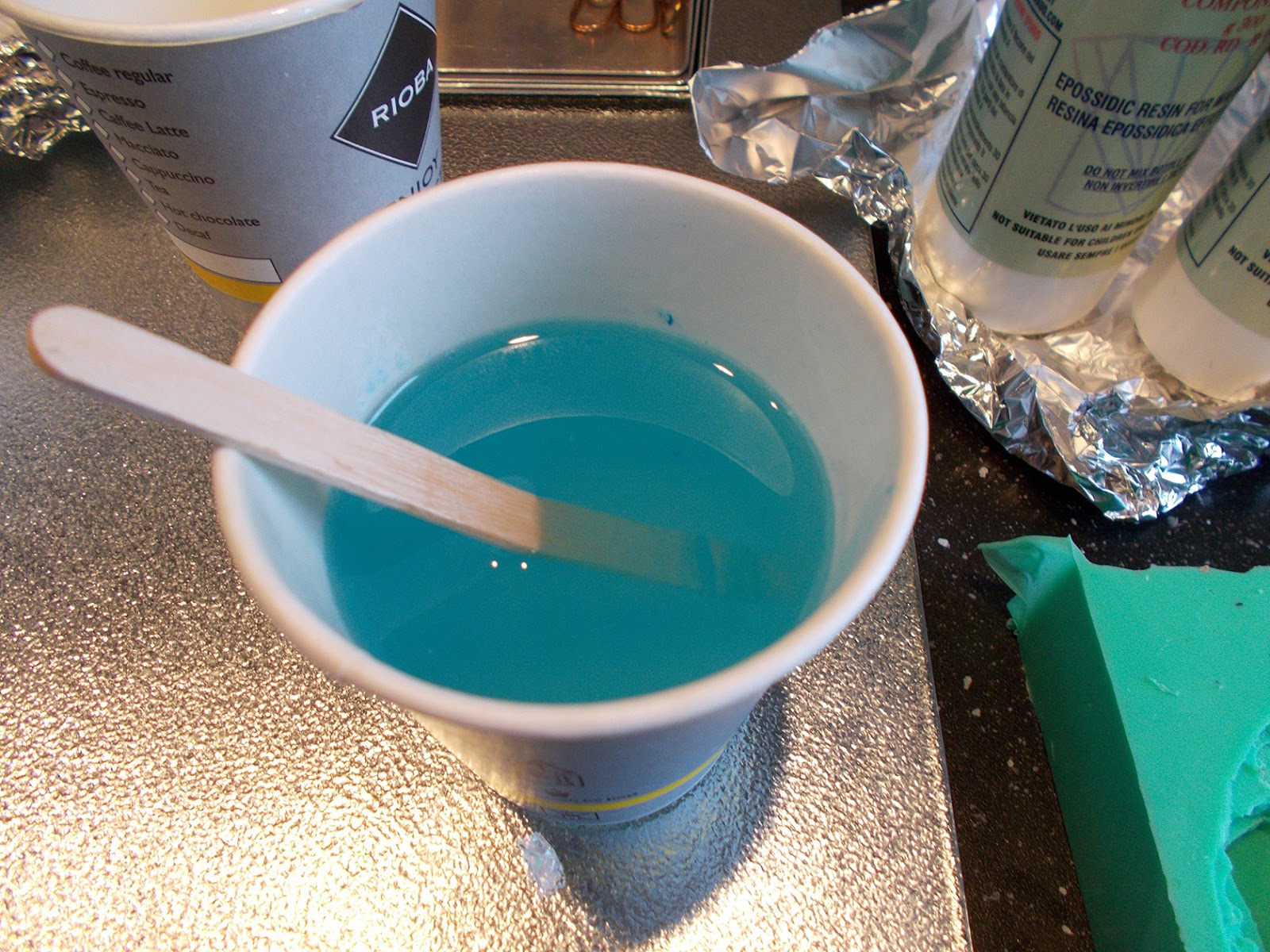 Tutorial How to create ice bases with clear resin Tale of Painters